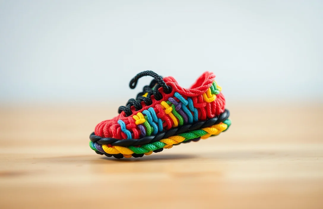 Adding Color and Detail - how to make a rainbow loom shoe charm?