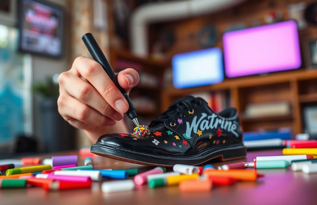 Decorate with Paints, Markers, or Decals - how to make pvc shoe charms?
