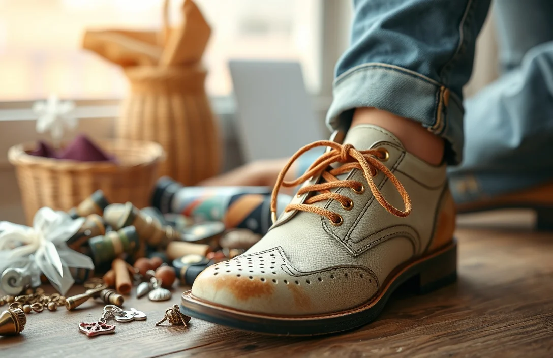 Gather Charms and Materials - how to add charms to shoes?
