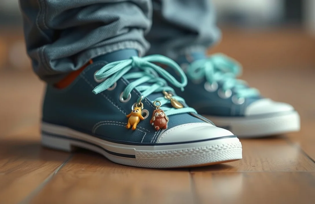 How to Attach Charms to Laces - how to use shoe charms?
