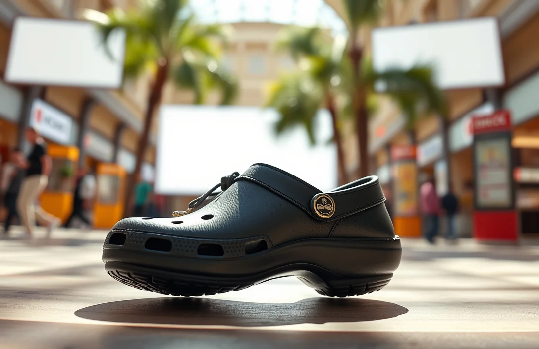 how to put croc charms on shoes?