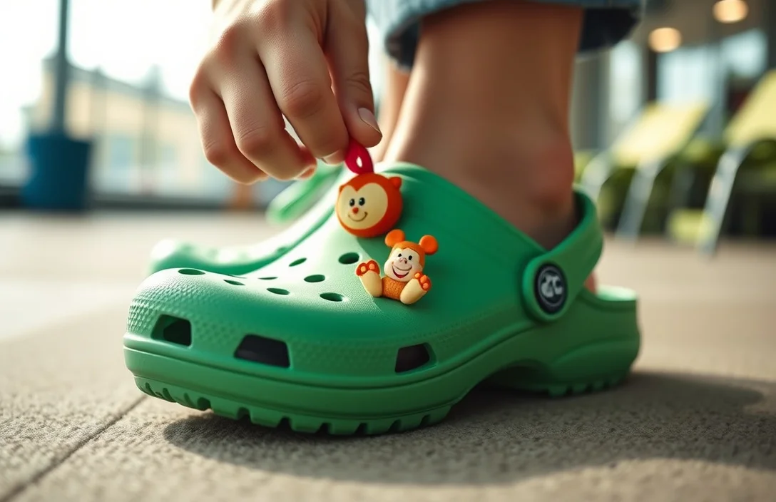 How to Put Jibbitz on Crocs Tie Jibbitz - how to install jibbitz shoe charms?