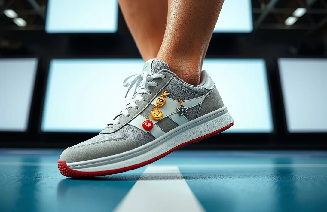 how to put shoe charms on tennis shoes?