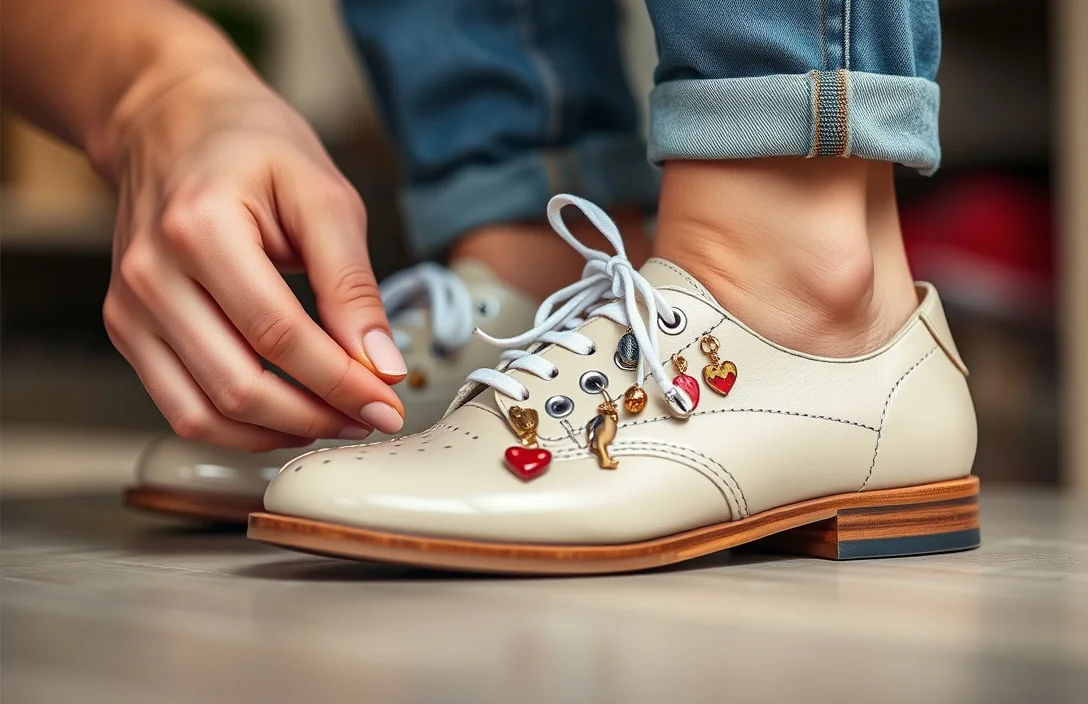 Match Charms to Shoes - how to add charms to shoes?
