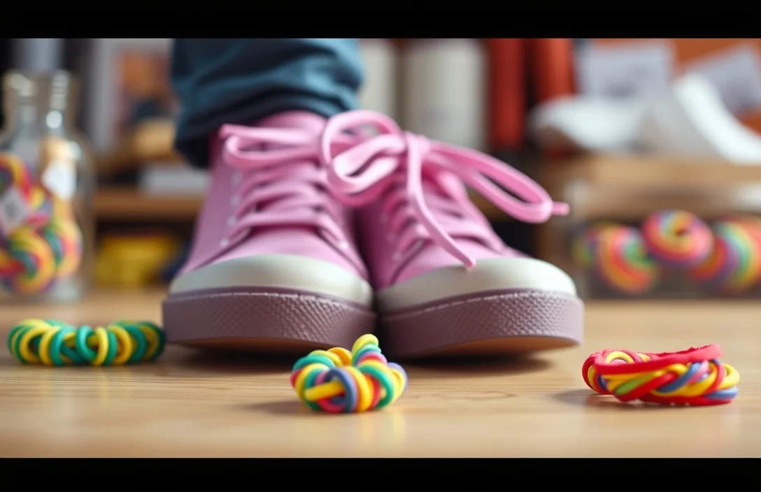 Materials for Rainbow Loom Shoe Charms - how to make a rainbow loom shoe charm?
