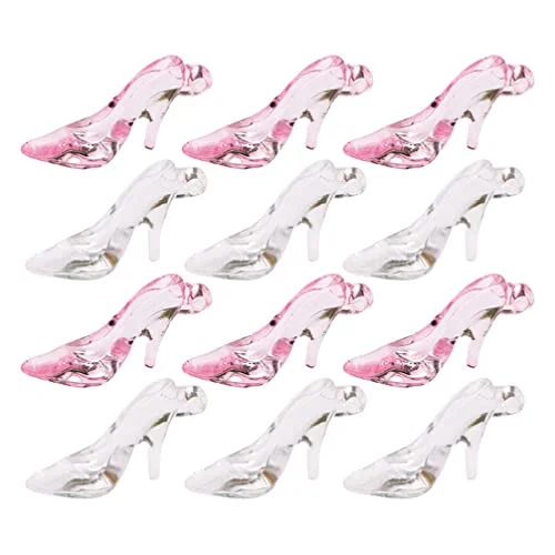acrylic high heel shoe charms