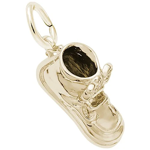 baby shoe bracelet charm