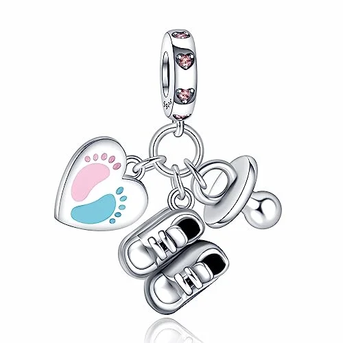 baby shoe charm for mom