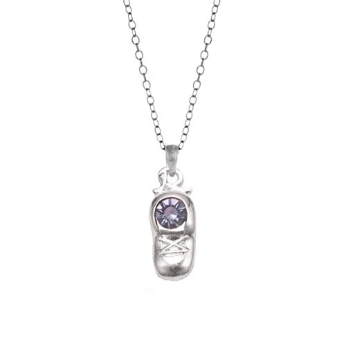 baby shoe charm necklace