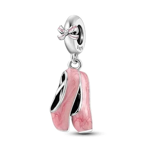 ballerina shoes charm bracelet