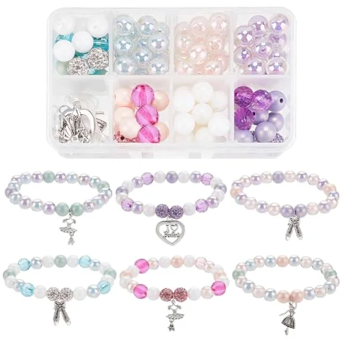ballet shoes charm bracelet kit