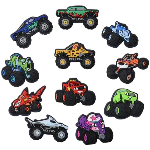 blaze and the monster machines shoe charms