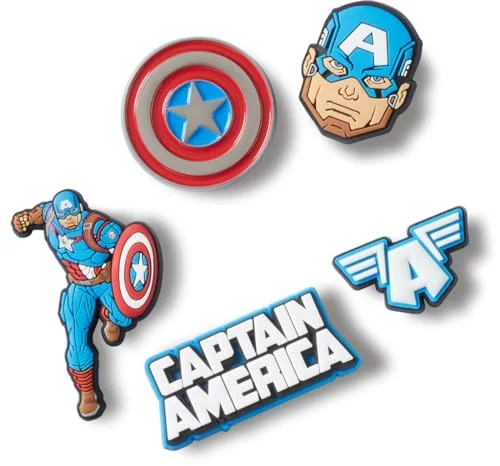 captain america shoe lace charms