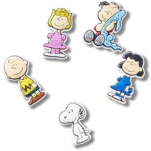 crocs jibbitz peanuts snoopy shoe charms