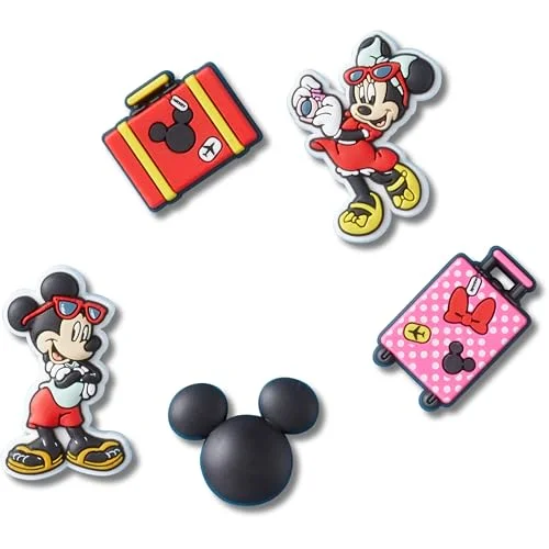 crocs mickey mouse jibbitz 5-pack shoe charms