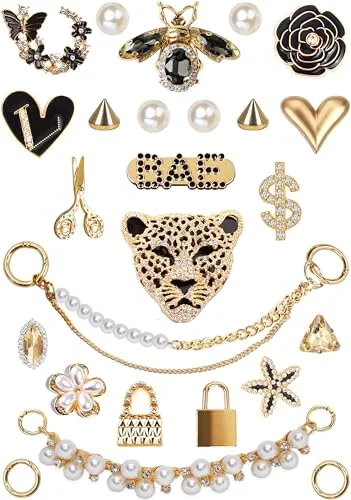 designer shoe charms for crocs