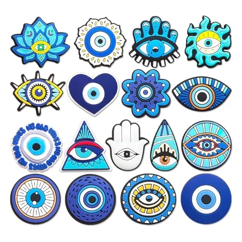 evil eye shoe charm