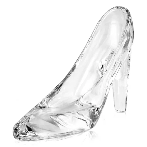 glass slipper shoe charm