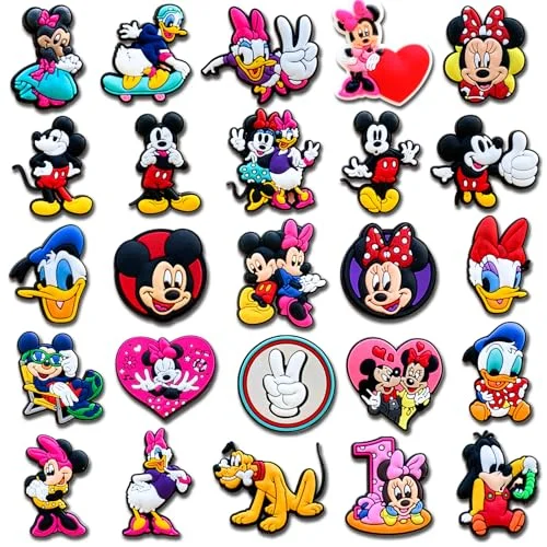 minnie mouse shoe charms