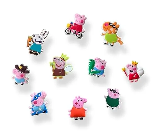 peppa pig shoe charms