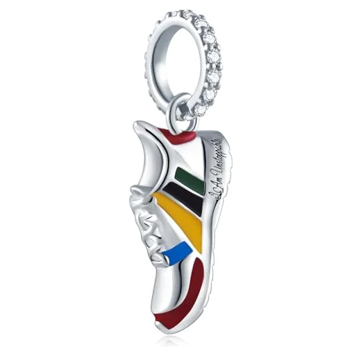 running shoe pendant charm