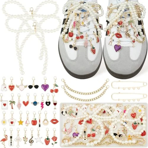 shoe laces with charms