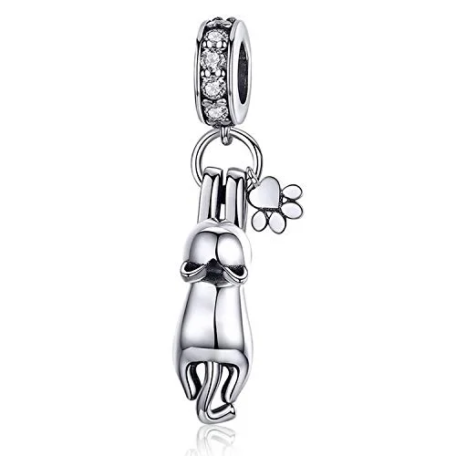 silver shoe charm bracelet