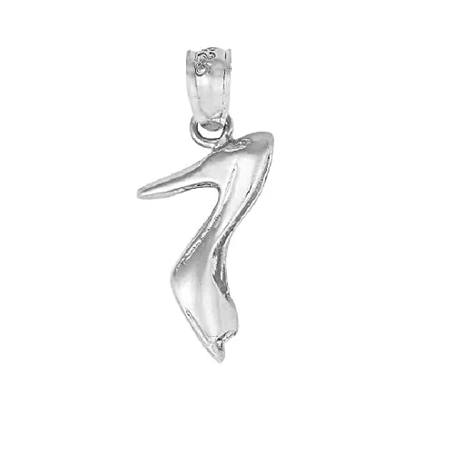 sterling silver high heel shoe charms