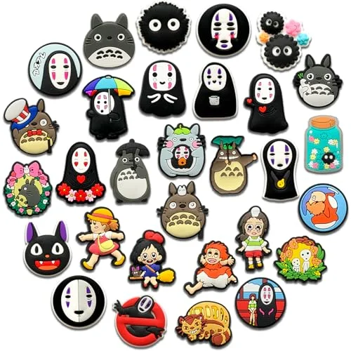 studio ghibli shoe charms