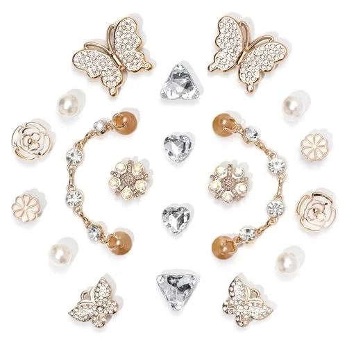 white gold baby shoe charm